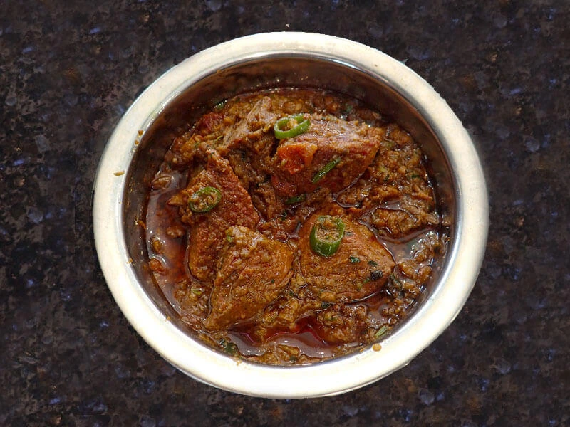 Boneless Beef Karahi